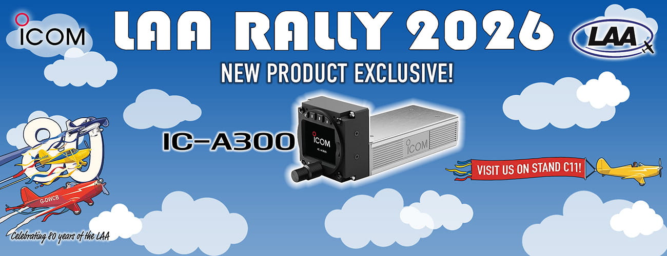 Ready for Take-off! <br>Icom UK Attending the 2026 LAA Rally