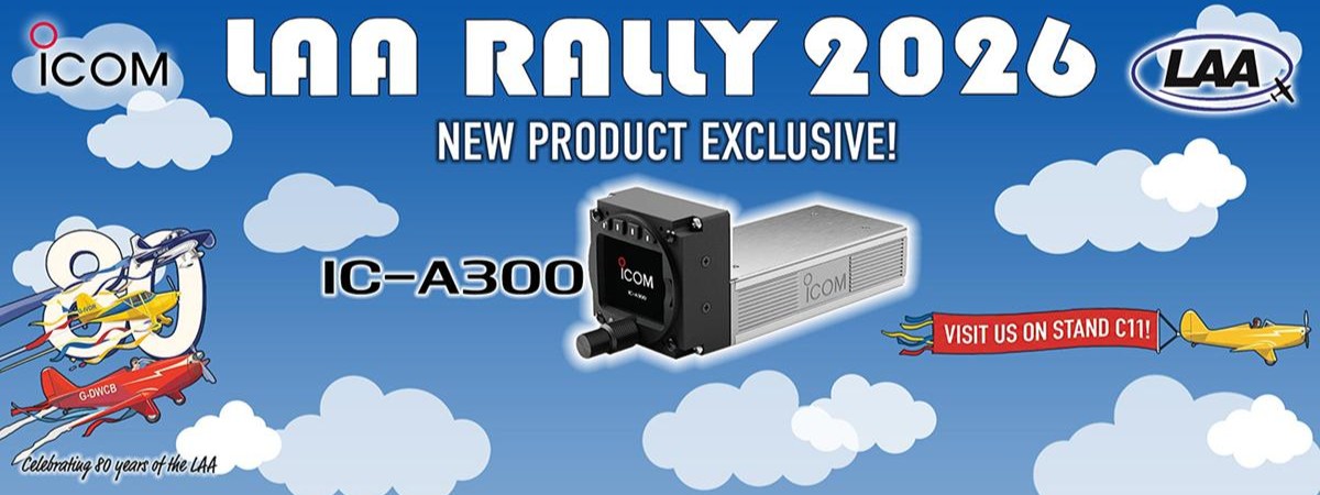 Ready for Take-off!<br>Icom UK Attending the 2026 LAA Rally