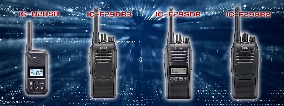 Stay Connected with Icom's Range of Professional PMR446 Radios 