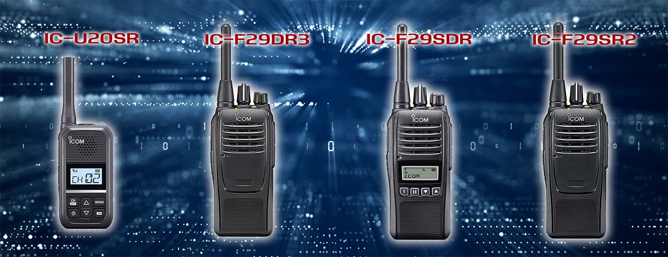 Stay Connected with Icom's Range of Professional PMR446 Radios 