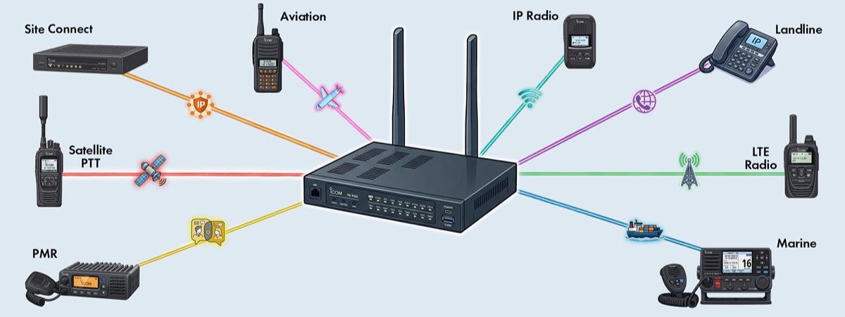 Introducing the Icom VE-PG4 Radio Gateway, Providing Seamless Multi-Protocol Connectivity