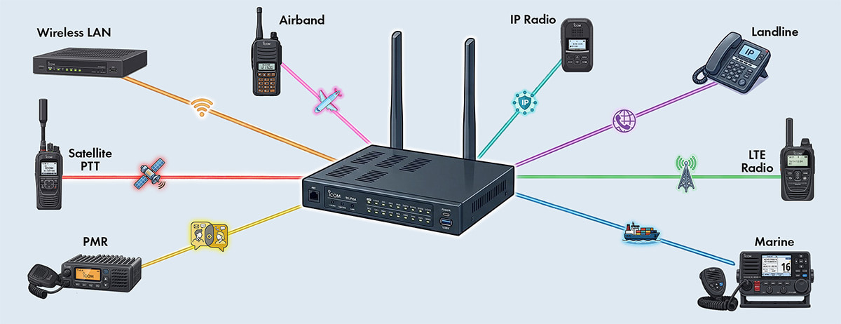 Introducing the Icom VE-PG4 Radio Gateway, Providing Seamless Multi-Protocol Connectivity