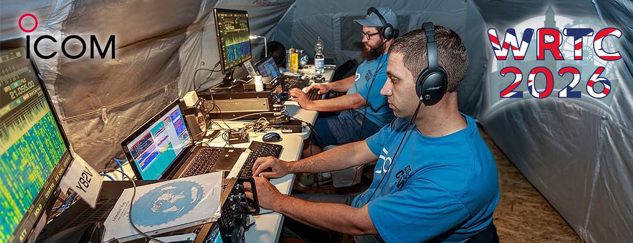 Icom UK and Icom America Partner to Sponsor <br>World Radiosport Team Championship 2026