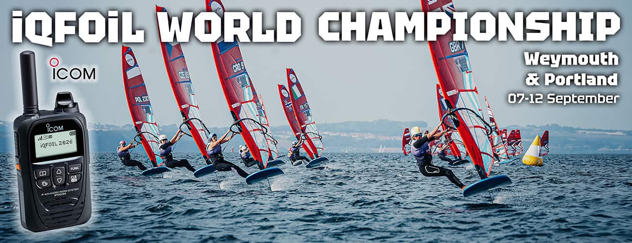 Icom: Official Communications Partner for the<br> iQFOiL World Championship 2026