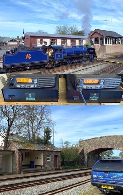 Nortech Supply Ravenglass & Eskdale Steam Railway with Icom Digital Two-Way Radio System