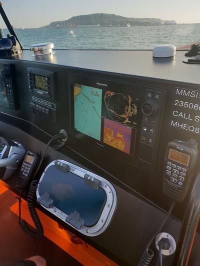 Ryde Inshore Rescue’s New 8 Metre RIBCRAFT Complete with Icom Communication Equipment
