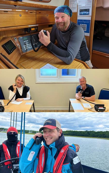 Solent Boat Training, Using Icom Marine VHF for Classroom and On the Water Training