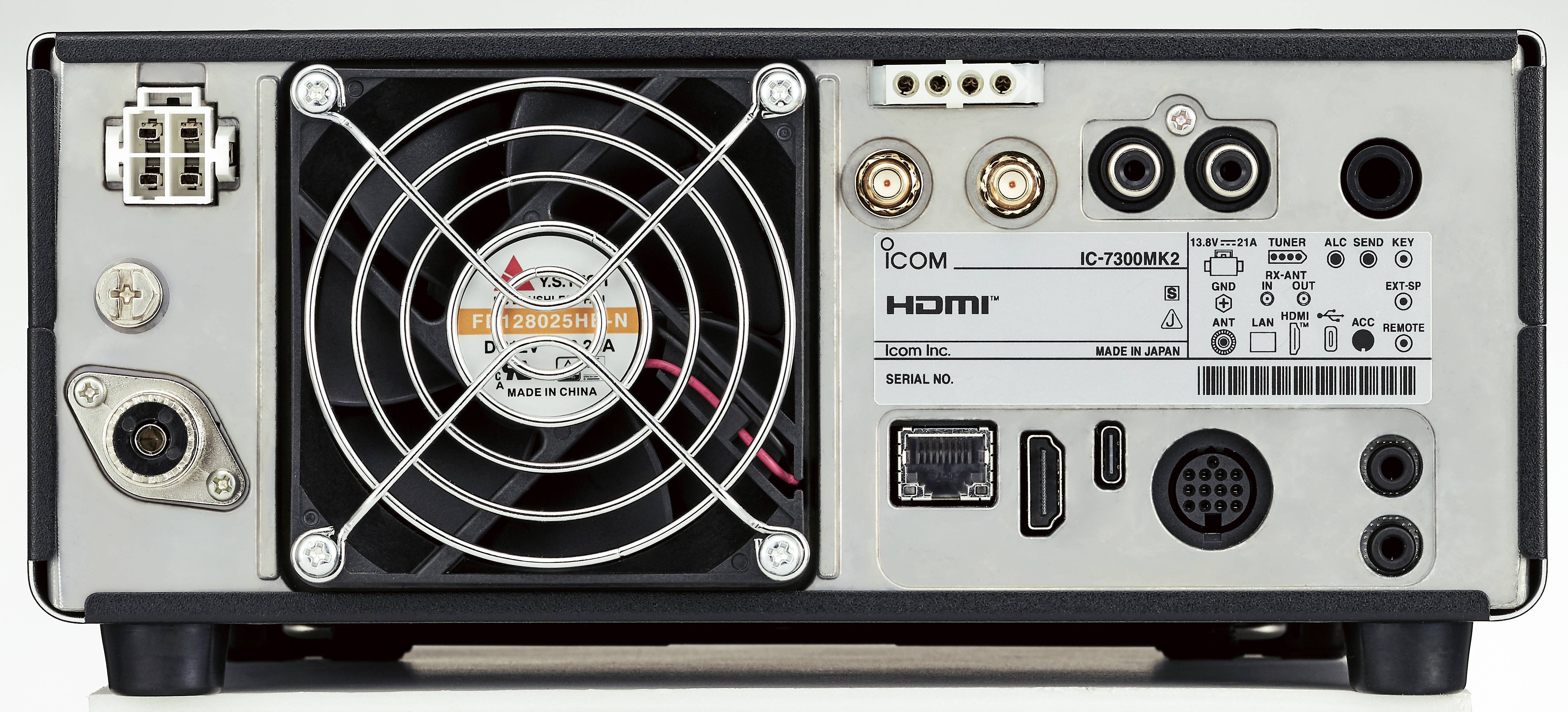 IC-7300MK2 HF/50/70 MHz Transceiver (Back)