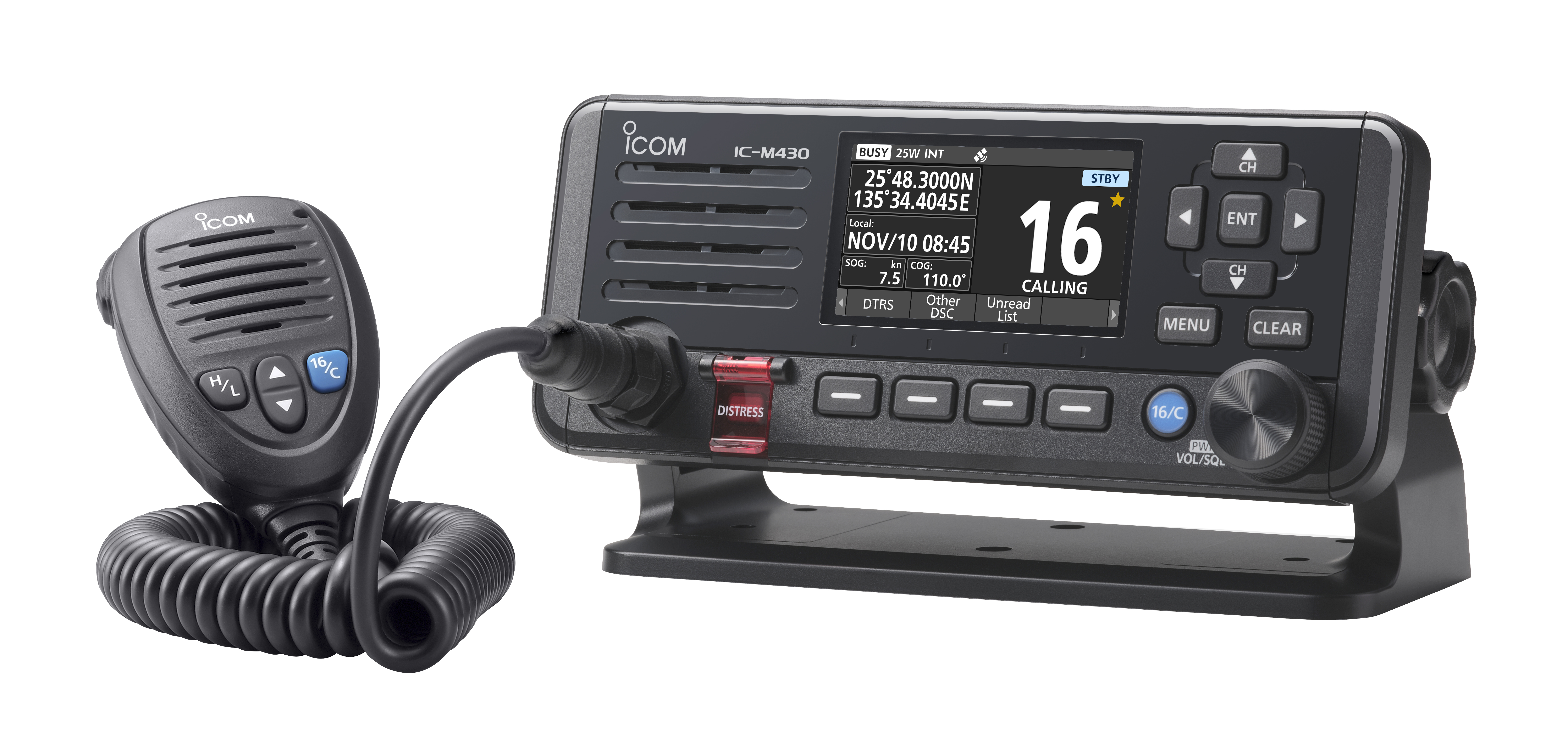 IC-M430E VHF/DSC Marine Radio (Standard)