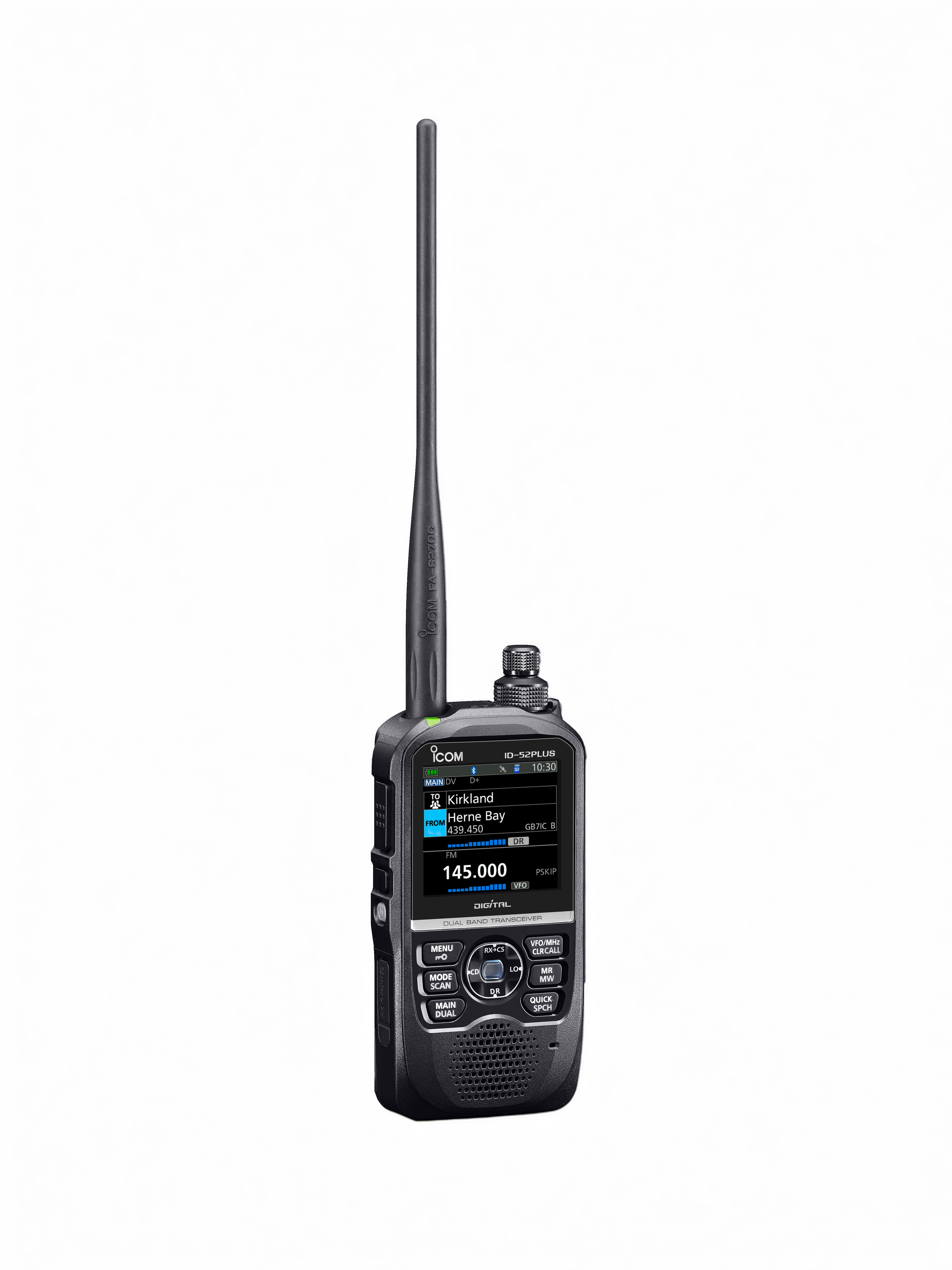 ID-52E PLUS Dual-Band D-STAR Digital Transceiver (Standard/Black Screen)