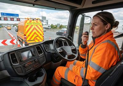 The Use of Two Way Radio Equipment in a Vehicle 