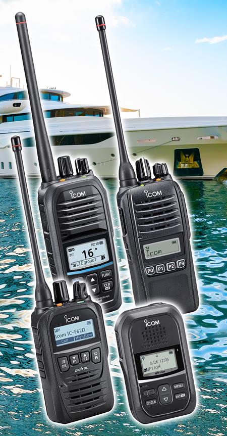 Two-Way Radio Solutions for the SuperYacht Industry: Why Choose Icom!