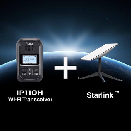 Connecting the Icom IP110H Wi-Fi Handset to Starlink Connecting the Icom IP110H Wi-Fi Handset to Starlink