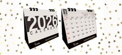 Win a 2026 Icom Desk Calendar!