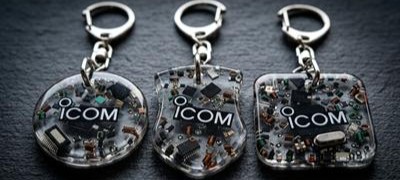 Win a Limited-Edition Icom Radio Component Keyring!