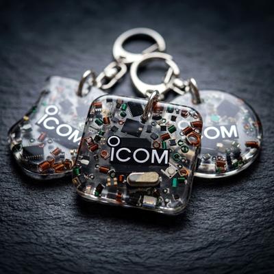 Win a Limited-Edition Icom Radio Component Keyring!