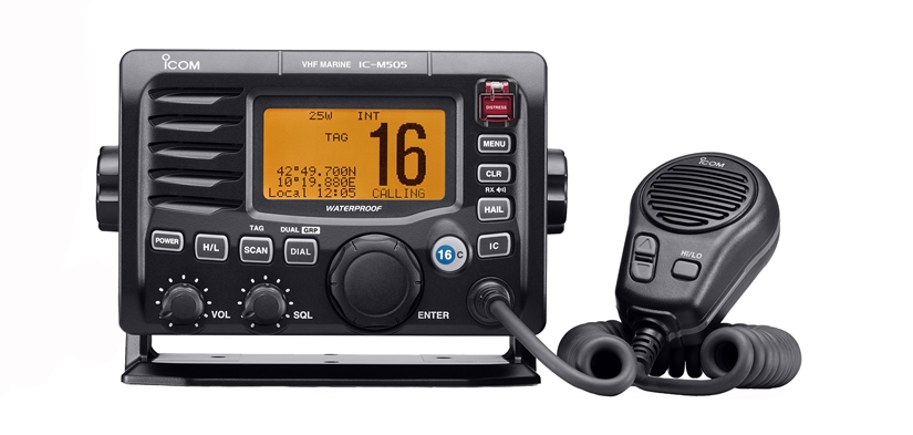 IC-M505 : Mounted VHF/DSC Marine Radio - Icom UK